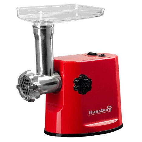 Masina de tocat carne Hausberg HB-3415R,1200W,1Kg/min,Rosu